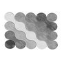 Conceptum Eugene V3 - 4664 - 1 Alfombra de Pasillo Gris 80 x 150 cm